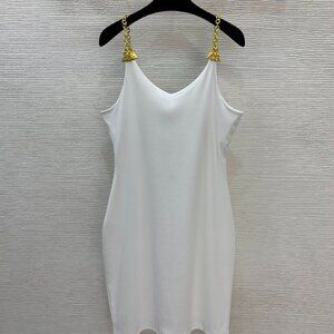 Schiaparelli V-neck slip dress